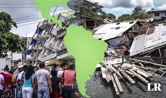 Los 2 países de América Latina entre los más expuestos a sufrir una catástrofe natural en el mundo
