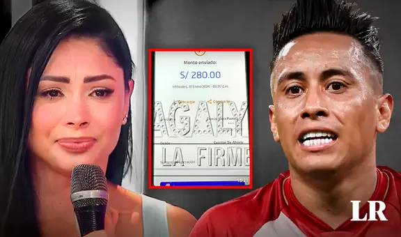 Pamela Franco confirmó que Christian Cueva sí le yapeó 280 soles: "Para relajarme con una amiga"