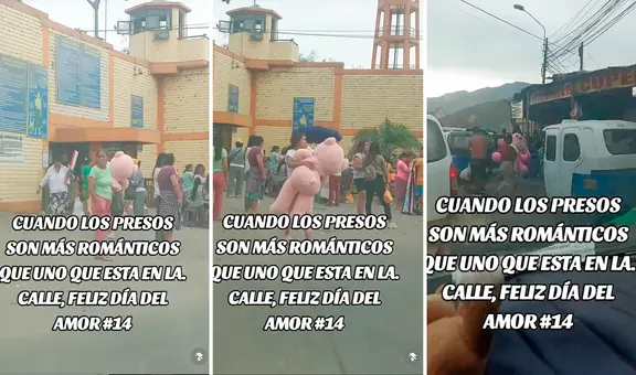 Visitantes del penal SJL reciben regalos a vísperas de San Valentín: “El amor no entiende de rejas”