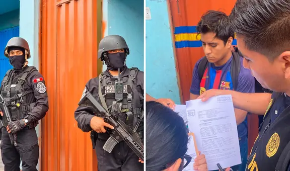 Ate: PNP allana vivienda de hombre investigado por distribuir material de explotación sexual infantil