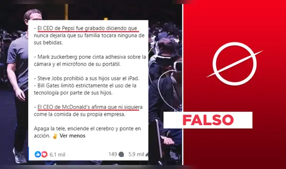 Afirmaciones sobre los CEO de Pepsi y McDonald’s son falsas, pero otras son reales