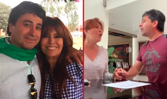 Magaly Medina le canta y dedica tierno mensaje a Alfredo Zambrano: "Feliz día, amante"