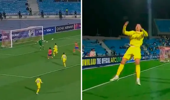 ¡Golazo! Cristiano Ronaldo marcó su primer gol tras cumpir 39 años y estrenó celebración