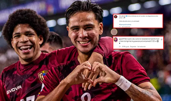 "El primer amor te flecha": conmovedor video de FVF a la Vinotinto por Día del Amor y la Amistad