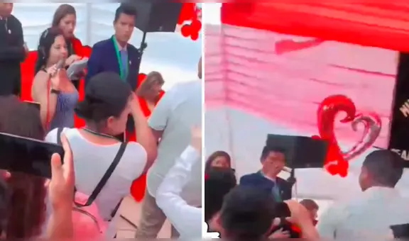 Mujer acude a boda de expareja y le recrimina: "Conmigo tenías 3 hijos y 1 nieta; los abandonaste"