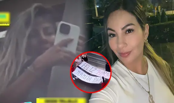 Pamela López rompe en llanto al recibir regalos de San Valentín que no fueron de Christian Cueva