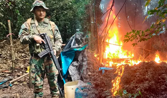 Vraem: narcos siguen procesando cocaína con cemento y gasolina