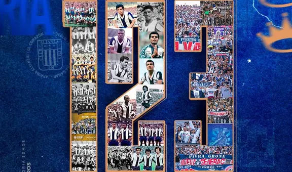 ¡Alianza Lima celebra 123 años! Aniversario lleno de glorias, títulos y arraigo popular