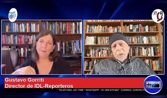 Gustavo Gorriti confirma que padece de cáncer y se defiende de campaña de desinformación