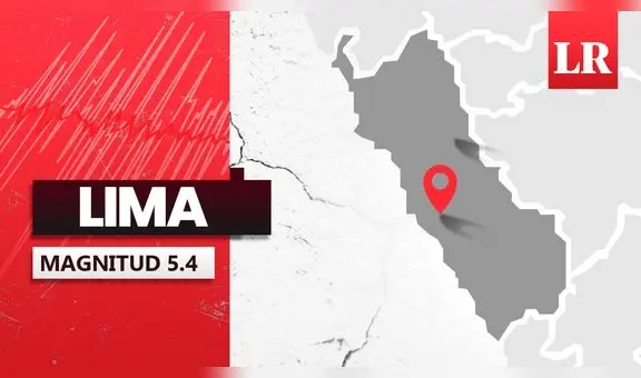 Temblor de magnitud 5.4 se registró en Huaral y remeció Lima hoy