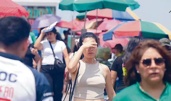 Lima soportará hasta 35 °C de temperatura a partir del lunes