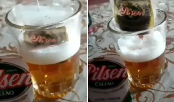 Joven prepara cerveza filtrante y usuarios preguntan dónde venden: "Perfecto para el lonche"