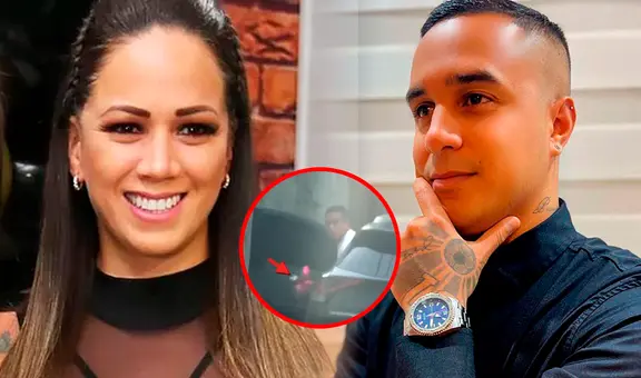 Jesús Barco fue captado en la casa de Melissa Klug con detalle por San Valentín