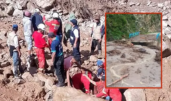 Dos jóvenes mueren tras colapsar puente por lluvias en Apurímac: fueron arrastrados por huaico
