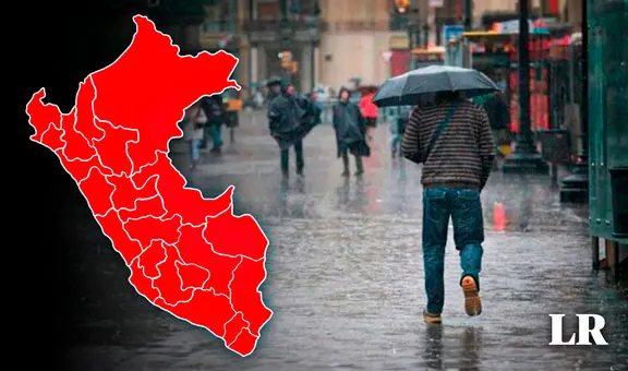 Senamhi advierte lluvias extremas del 18 al 20 de febrero en Lima y otras 16 regiones: ¿cuáles son?