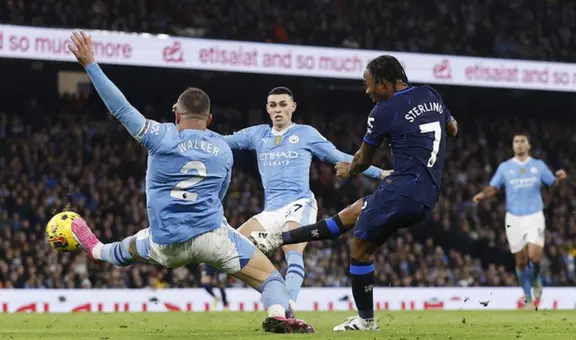¡Partidazo! Manchester City rescató un agónico empate 1-1 ante Chelsea por la Premier League