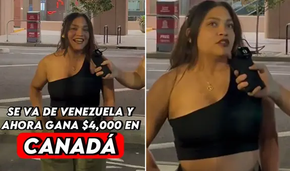 Venezolana en Canadá revela cuánto gana como asistente en un restaurante: “De Tucupita para el mundo"