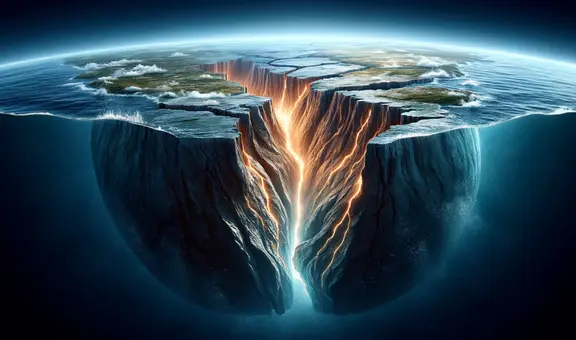 Geólogos descubren que la Tierra se está abriendo en el fondo del océano Pacífico