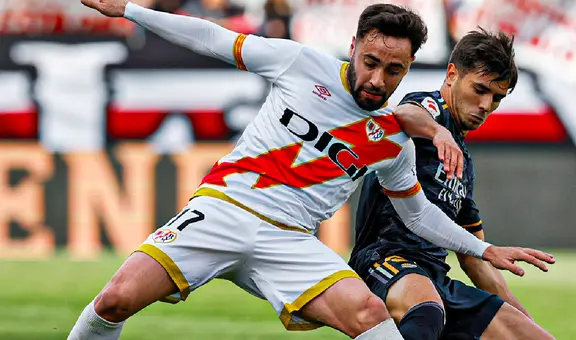 Real Madrid tropezó en LaLiga: los merengues igualaron 1-1 ante Rayo Vallecano