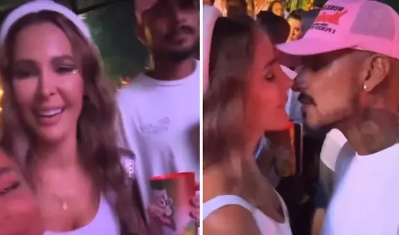 Paolo Guerrero se divierte en Carnaval de Río con Ana Paula Consorte pese a futuro incierto en el fútbol