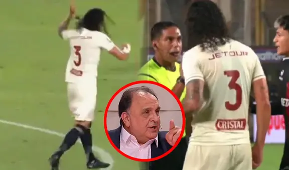 Exárbitro FIFA afirma que William Riveros debió ser expulsado tras reclamarle al árbitro