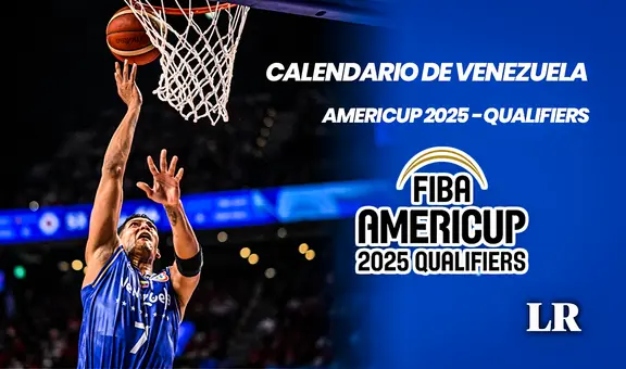 Calendario Venezuela FIBA Americup 2025 Qualifiers: juegos, fechas, horarios y cuándo ver a la Vinotinto