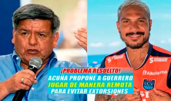Paolo Guerrero vs. los Acuña: Una pugna que desata una ola de hilarantes memes por su fichaje a la UCV