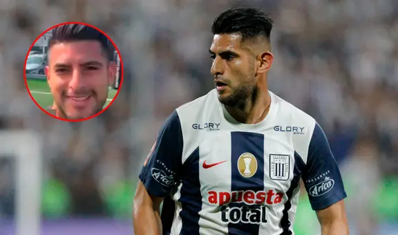 El sorpresivo mensaje de Carlos Zambrano durante triunfo de Alianza Lima ante Unión Comercio