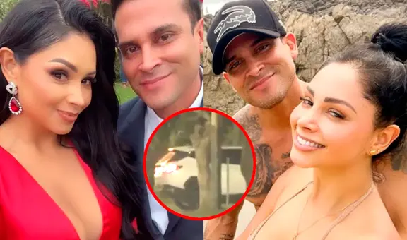 Christian Domínguez pasó la noche en el departamento donde vivía con Pamela Franco