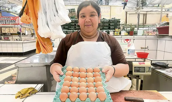 Huevo sube S/1,20 en el último mes y seguirá al alza