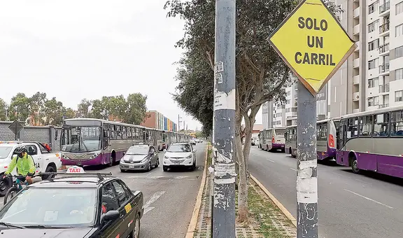 Corredor Morado amenaza con paralizar operación por deudas de S/300 millones