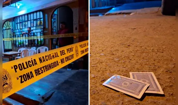 Asesinato en Comas: balean a taxista mientras jugaba cartas con sus vecinos