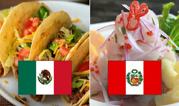 Comida peruana vs. mexicana: conoce cuál tiene la mejor gastronomía, según el CHATGPT