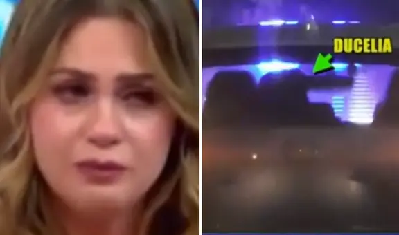 Ducelia Echevarría llora EN VIVO y se disculpa con esposa de hombre con quien fue ampayada: “No soy perfecta"