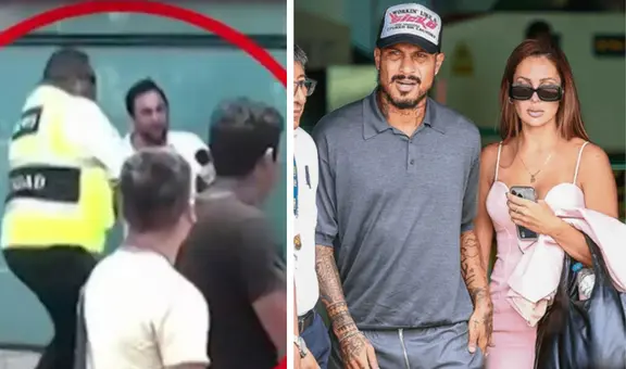 Reportero de 'América hoy' rompe valla de seguridad por ver a Guerrero y es derribado por policías