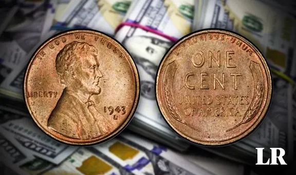 ¿Qué tiene la moneda de 1 centavo de 1943 que puede alcanzar un valor de 800.000 dólares?