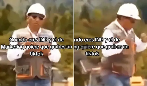 Ingeniero peruano se molesta en plena grabación de comercial: “Que salga como sea, yo no soy actor”