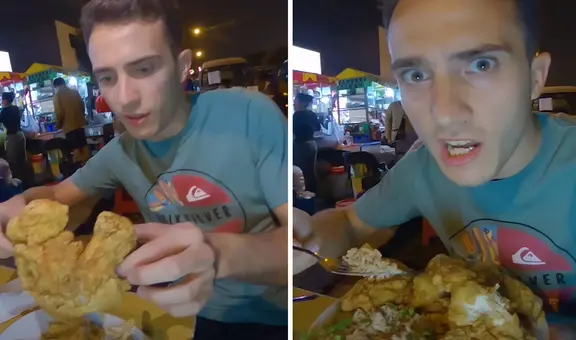 Español quedó impactado al probar pollo broaster en el Perú: “Lo mejor que he comido en mi vida”