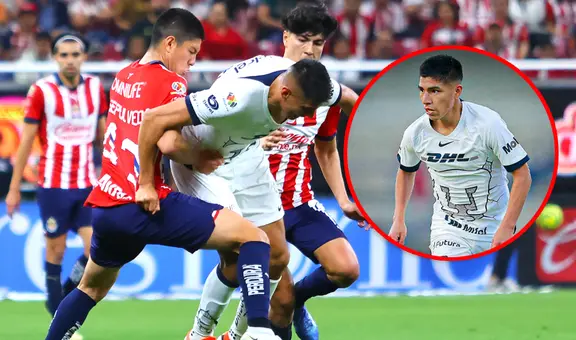 Periodista mexicano criticó a Piero Quispe tras derrota de Pumas contra Chivas por Liga MX