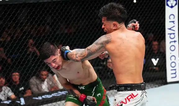 Brandon Royval venció a Brandon Moreno en el UFC Fight Night México 2024