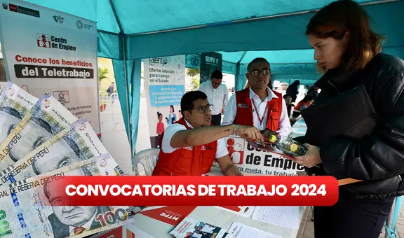 ¿Buscas empleo en el Estado? CONVOCATORIAS DE TRABAJO CAS del 26 de febrero al 3 de marzo