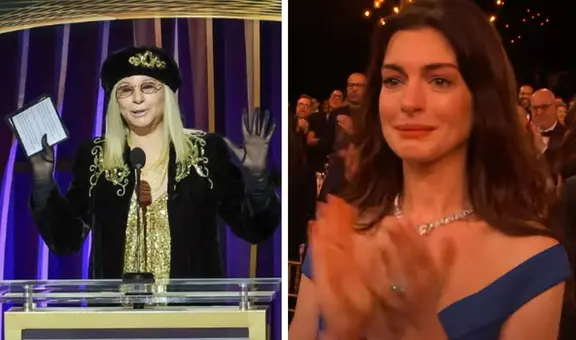 Barbra Streisand fue homenajeada entre lágrimas y aplausos en los SAG Awards 2024