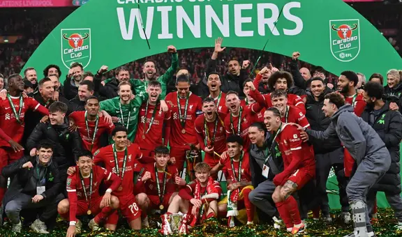 ¡Liverpool es el campeón de la Carabao Cup! Vencieron 1-0 a Chelsea con un gol de Virgil Van Dijk