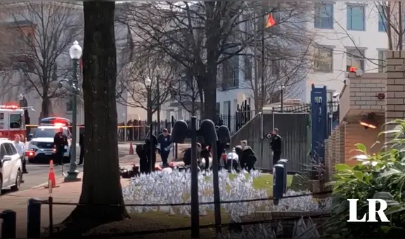 Hombre se prende fuego en la embajada de Israel en Estados Unidos y queda al borde de la muerte