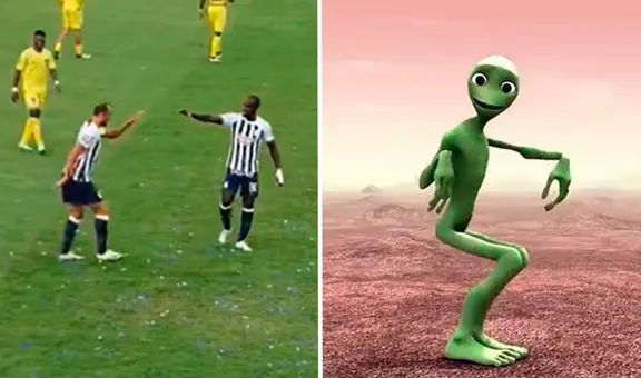 ¡Sacó los pasos prohibidos! Hernán Barcos y el baile “dame tu cosita” tras anotar por Alianza Lima