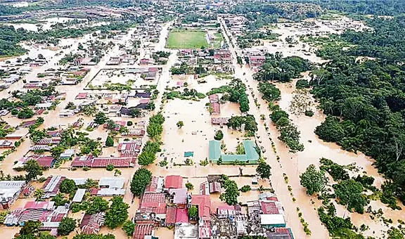 Piden estado de emergencia en Iñapari por inundaciones