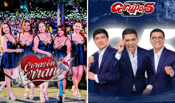 Ni GRUPO 5 ni CORAZÓN SERRANO: la agrupación peruana de cumbia más reconocida a nivel internacional, según la IA