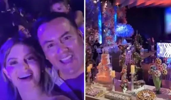 ¿Cómo fue la LUJOSA fiesta de la sobrina de Richard Acuña, donde el excongresista se lució bailando?