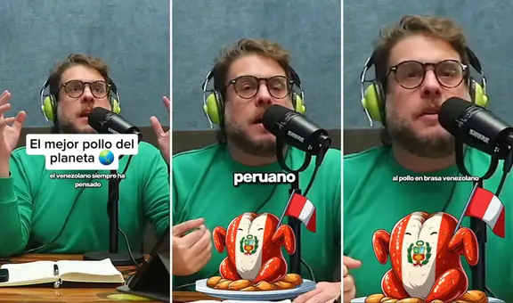 Venezolano revela que el mejor pollo a la brasa no está en su país, sino en Perú, y redes dicen: "Es otro nivel"