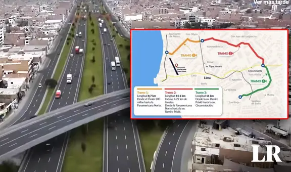 Esta es la nueva autopista que se construirá en Lima y unirá 12 distritos sin peajes